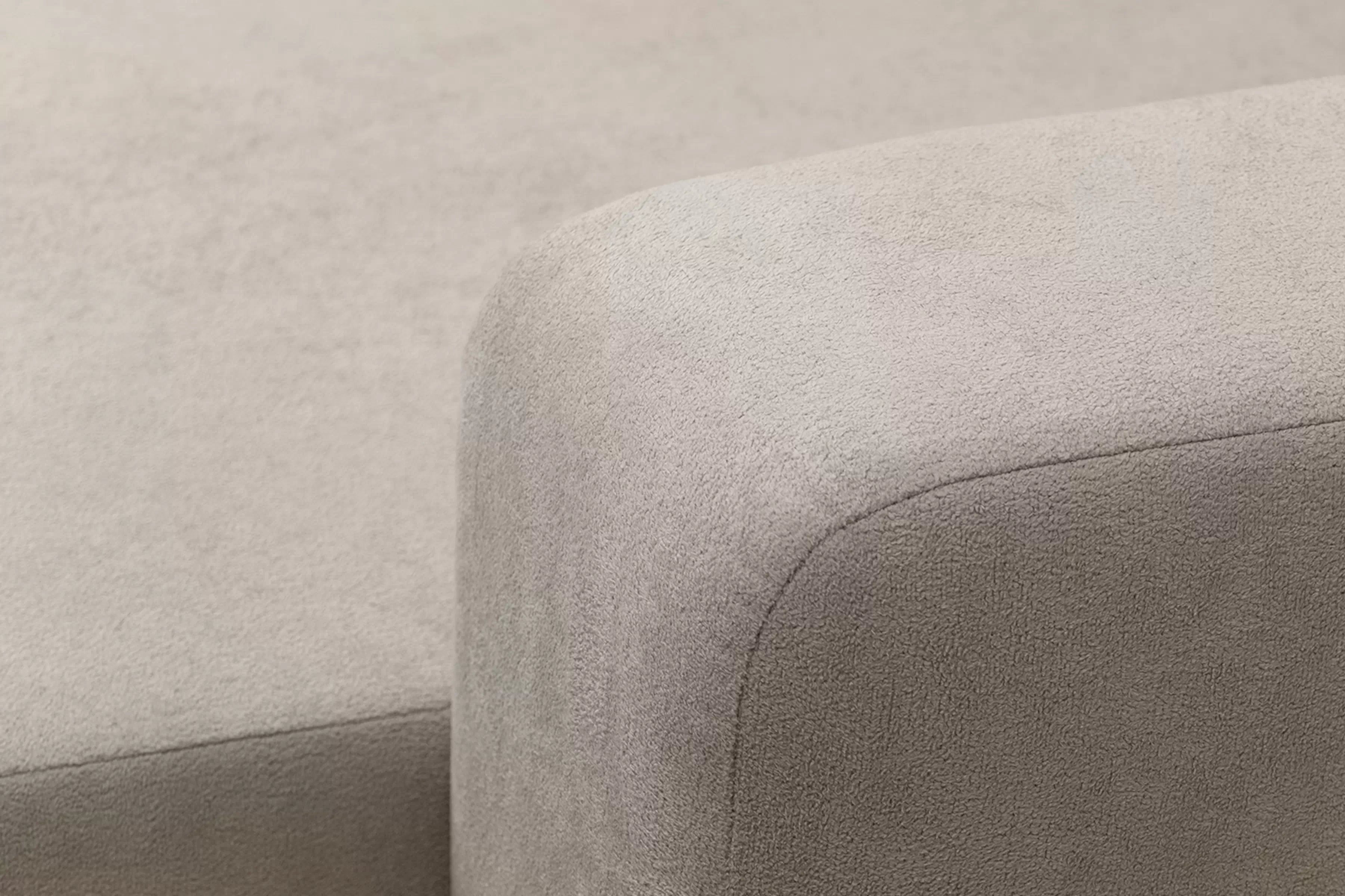 Rozkládací rohová sedací souprava Avia L - béžová Gerra 105  Rohová sedací souprava Avia Maxi rozkládací uniwersalny prawo/levá - béžová boucle Gerra 105