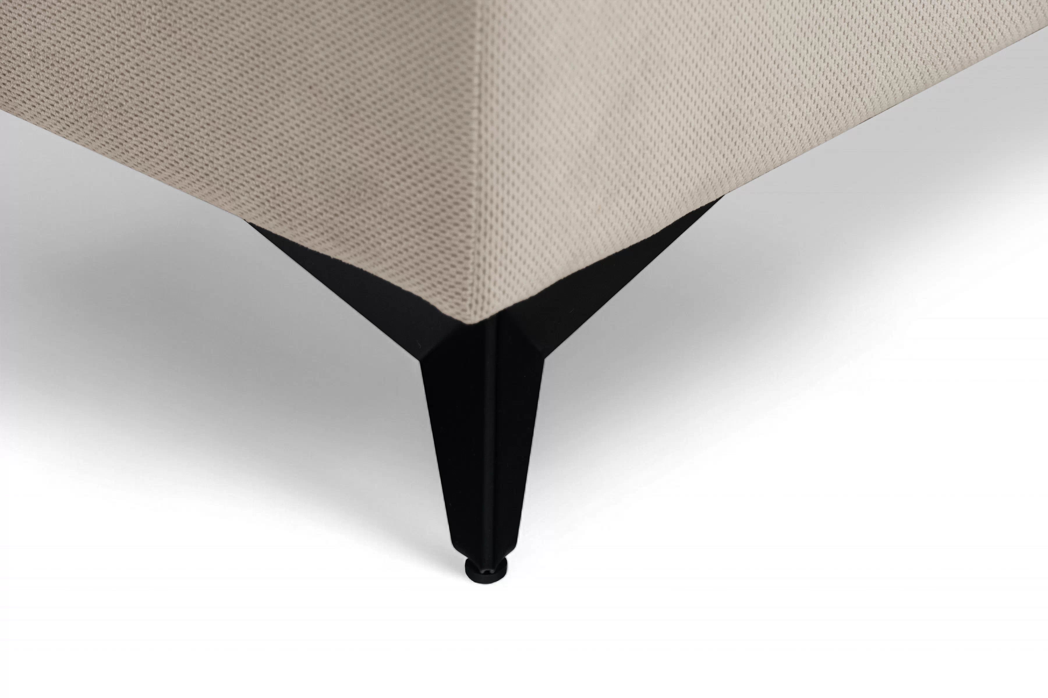 Rozkládací rohová sedací souprava Monrose Mini levá - béžová Pretty 03  Rohová sedací souprava Monrose L II rozkládací levá - béžová plusz Pretty 03 