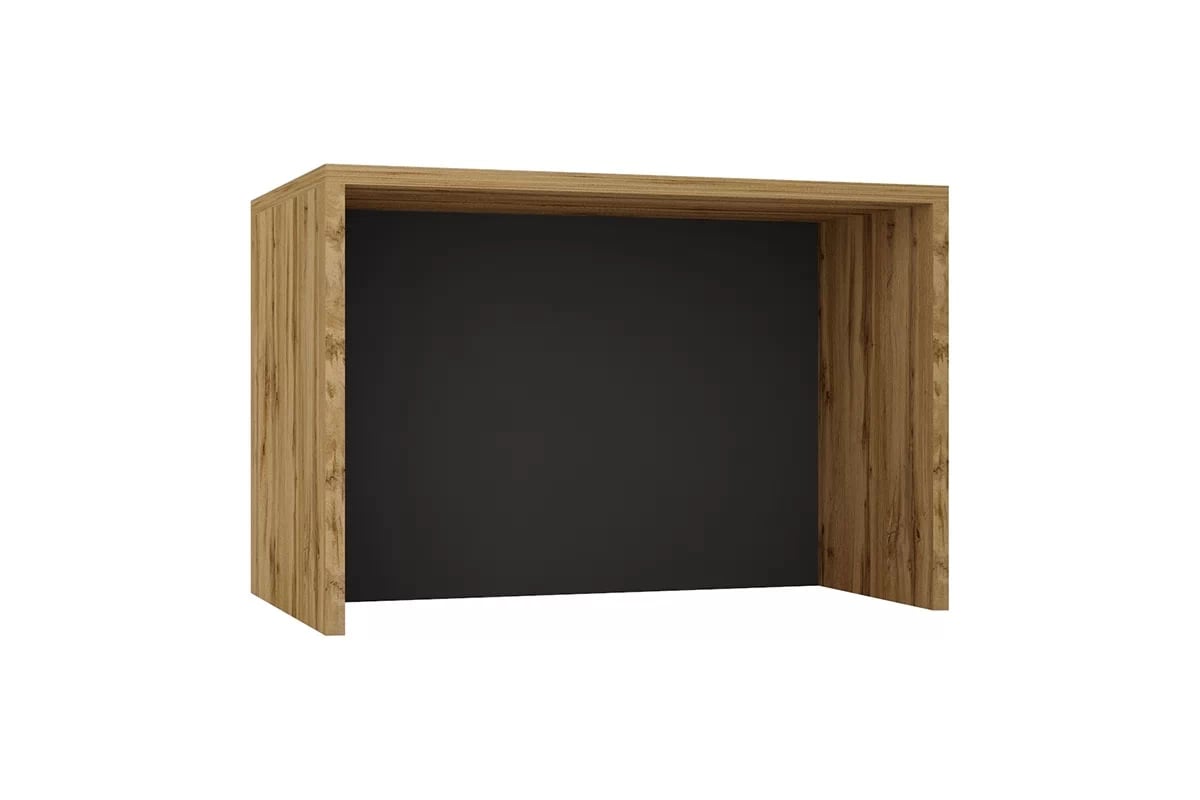 Wyspa kuchyňská Stolkar 120 cm - dub wotan / šedá grafit Wyspa kuchyňská Bez skříněk 120 cm - Dub wotan / šedý grafit