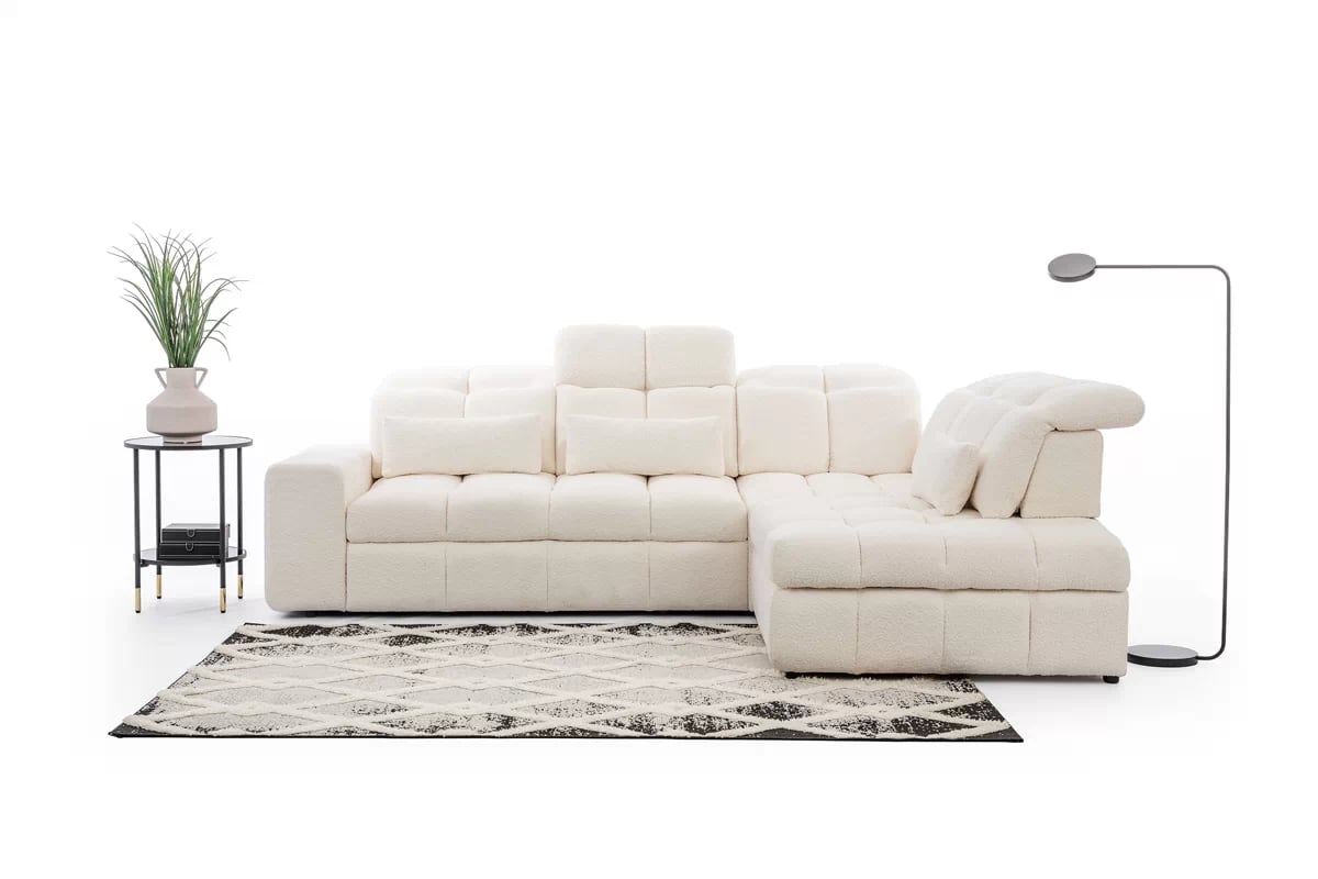 Rozkladacia rohová sedacia súprava Magnelio L Rohová sedacia súprava z niskimi nozkami 