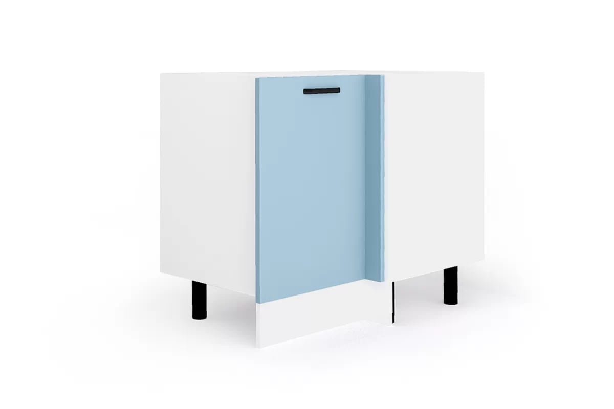 Spodní rohová jednodveřová kuchyňská skříňka KAMMONO M4 DPRP115x65 Skříňka do Kuchyně rohová