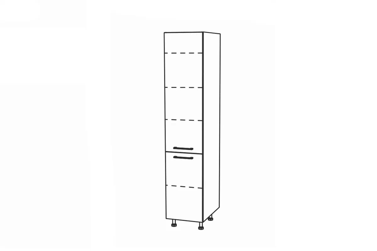 Kuchyňský regál KAMMONO M4 SD50D2/71 Skříňka regál