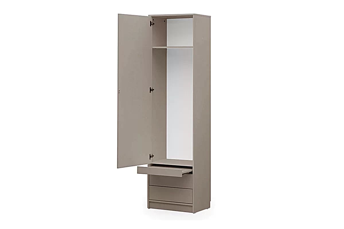 Skriňa S 60 cm ku sklápacej posteli Genius - congo / kašmír Skriňa z wysuwana polka