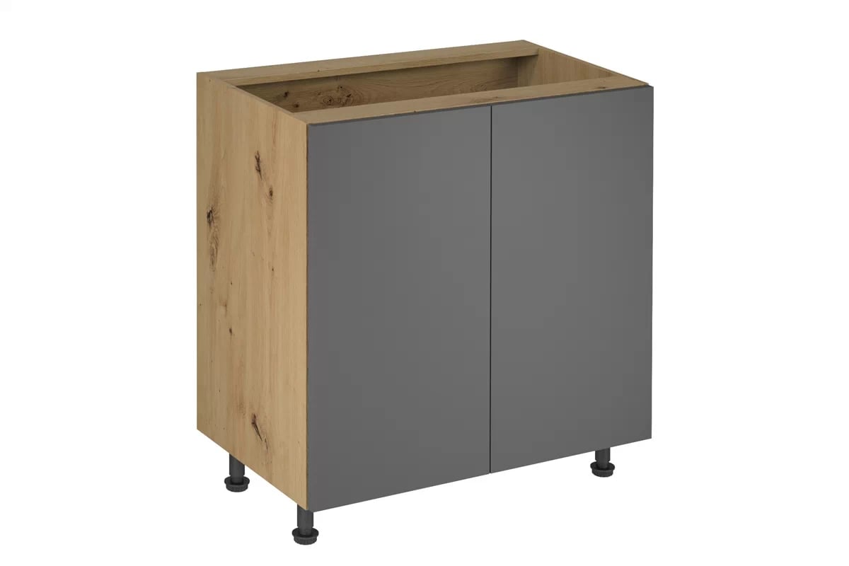 skříňka kuchyňská spodní Langen D80 dvoudveřová - grey Langen D80 - Skříňka spodní dvoudveřová - Grey Mat