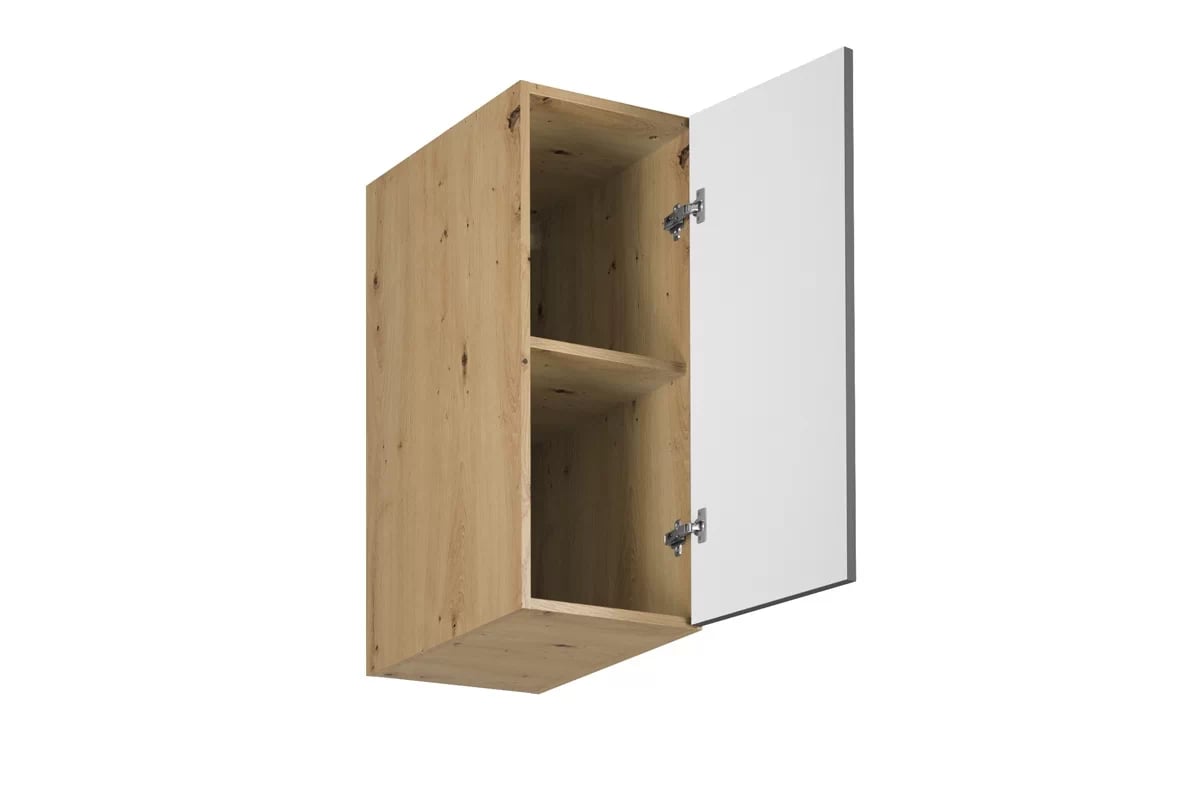 skříňka kuchyňská závěsná Langen G30G gleboka jednodveřová - grey Langen G30G - wnetrze Skříňky wiszacej glebokiej jednodrzwiowej - Barevný odstín Beige Mat