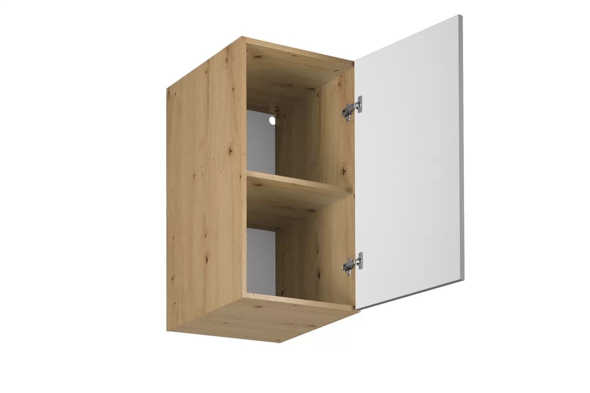 skříňka kuchyňská závěsná Langen G40G gleboka jednodveřová - beige Langen G40G - wnetrze Skříňky wiszacej glebokiej jednodrzwiowej - Barevný odstín Beige Mat 