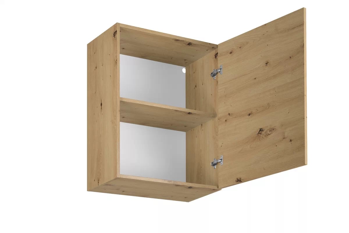 skříňka kuchyňská závěsná Langen G60 jednodveřová - dub artisan Langen G60 - wnetrze Skříňky wiszacej jednodrzwiowej - Barevný odstín Dub Artisan