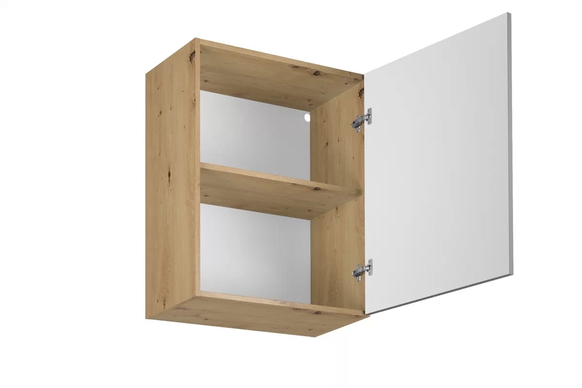 skříňka kuchyňská závěsná Langen G60 jednodveřová - beige Langen G60 - wnetrze Skříňky wiszacej jednodrzwiowej - Barevný odstín Beige Mat 