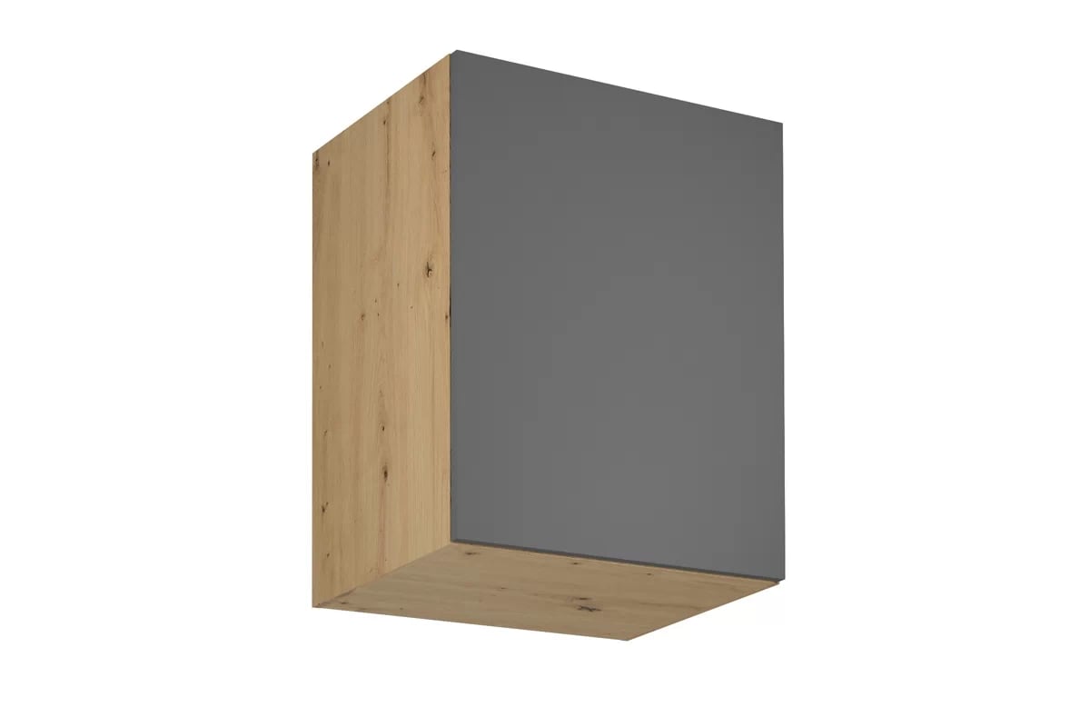 skříňka kuchyňská závěsná Langen G60G gleboka jednodveřová - grey Langen G60G - Skříňka závěsná gleboka jednodveřová - Barevný odstín Grey Mat