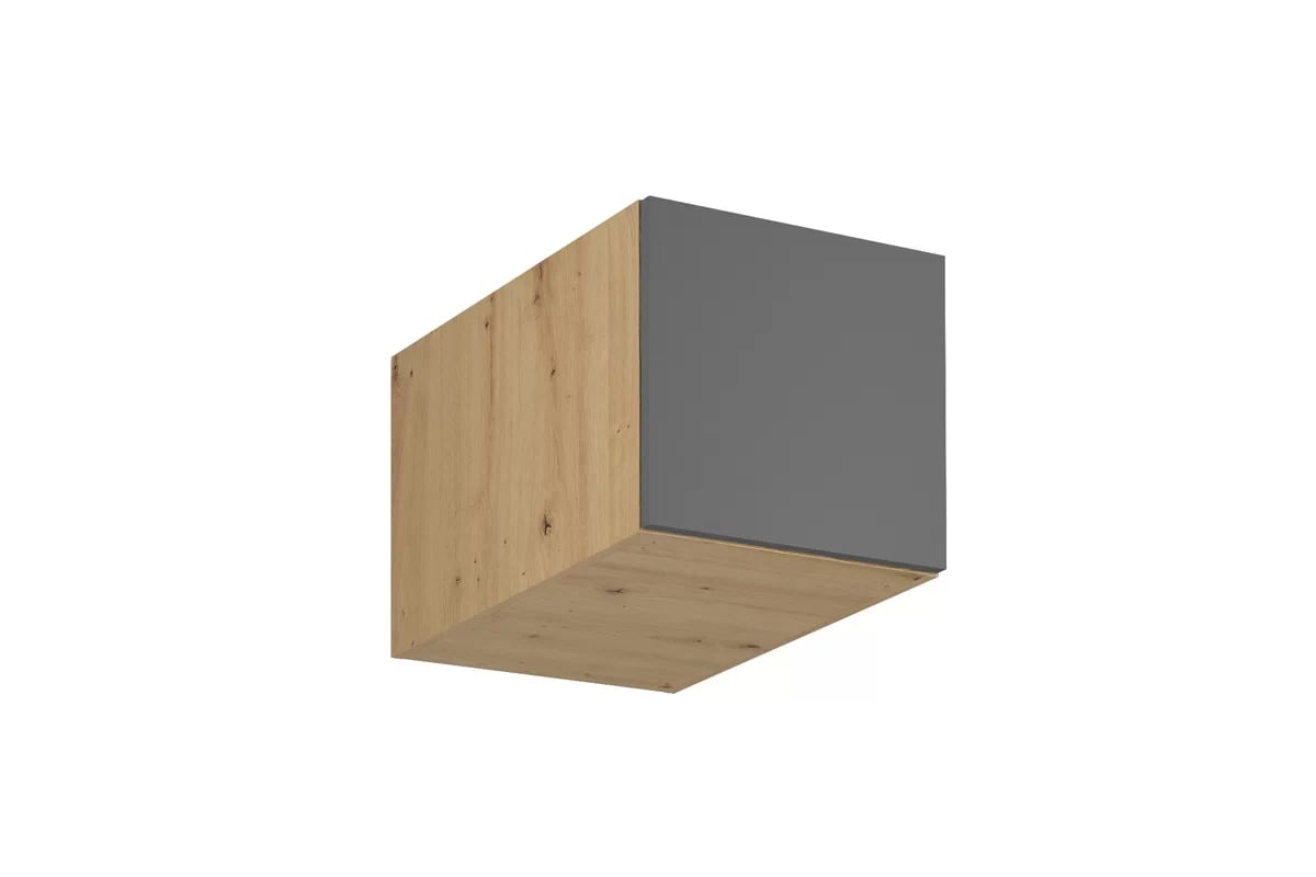 skříňka kuchyňská závěsná Langen N40 nadstawkowa gleboka - grey Langen N40 - Skříňka - nástavec gleboka - Barevný odstín Grey Mat