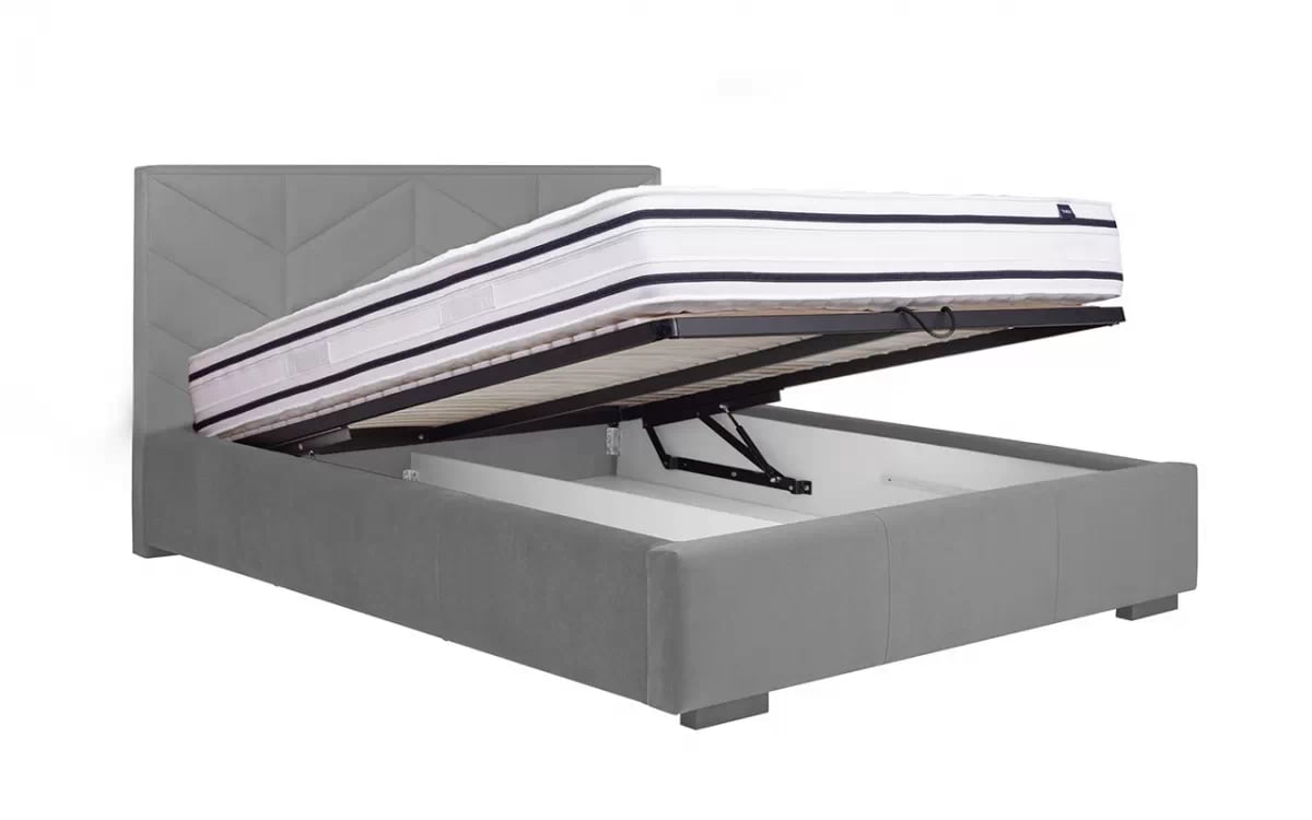 Čalouněná postel Lindi 160x200 s úložným prostorem postel Lindi s úložným prostorem na posciel
