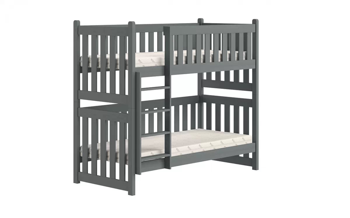 Poschodová posteľ Swen - grafit, 90x190 Posteľ poschodová Swen PP 026 - Farba Grafit