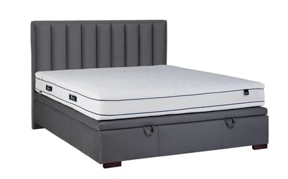 Boxspring posteľ s úložným priestorom Misel - 160x200