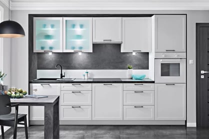 Kuchynská linka Navia Design 300cm - biely mat