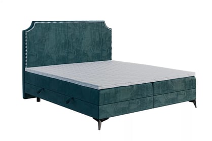 Boxspring posteľ s úložným priestorom Telio 160x200