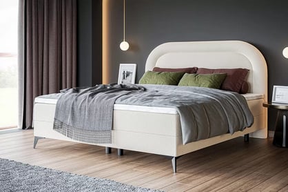 Boxspring posteľ s úložným priestorom Nelos 160x200 Boxspring posteľ s úložným priestorom Nelos 160x200