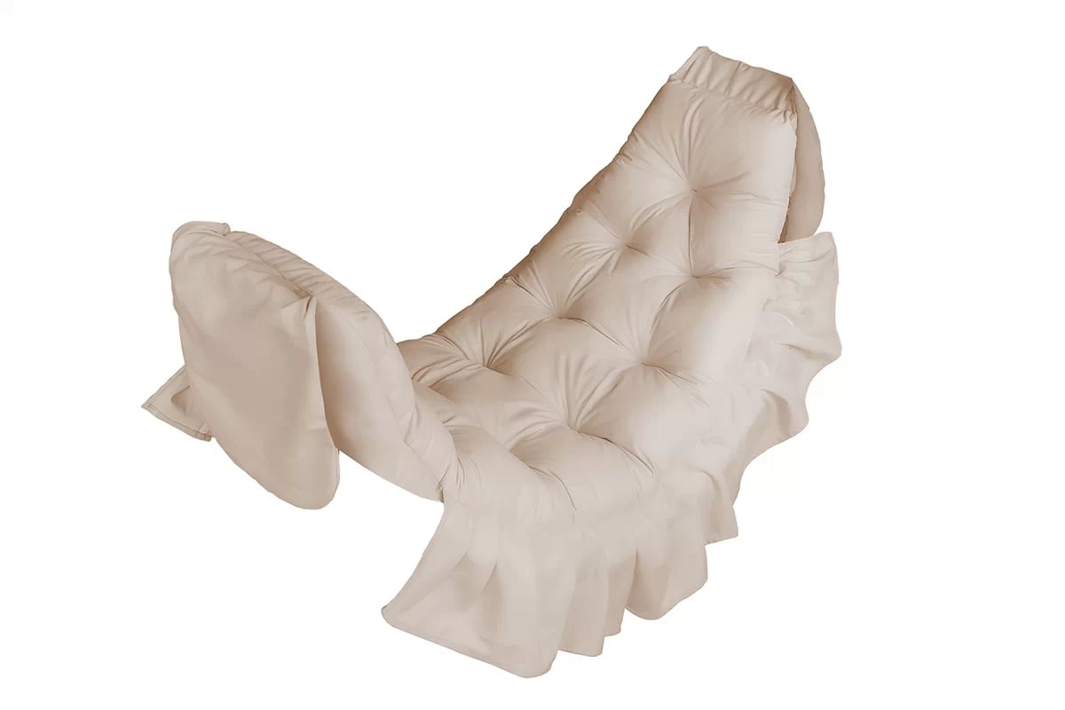 Polštář do závěsného křesla - béžová Polštář do fotela wiszacego pierscien - Béžová