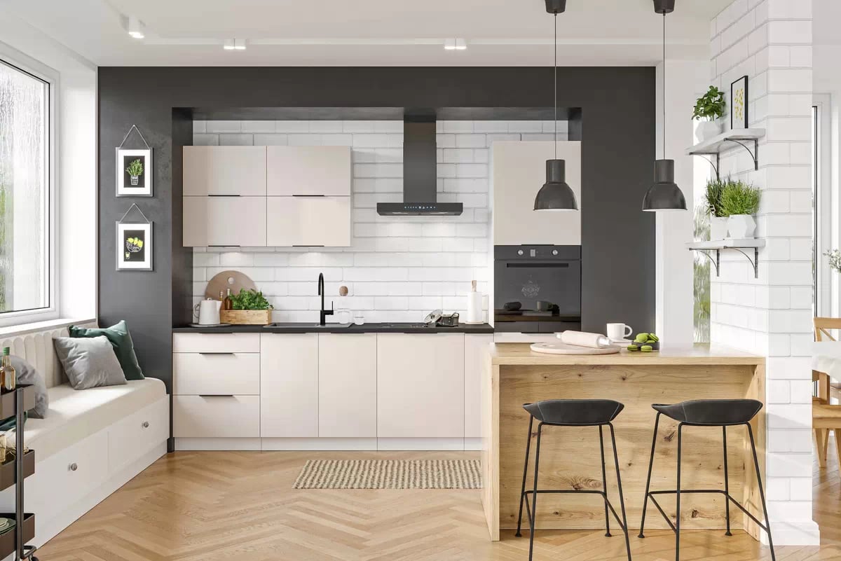 Skrinka Kuchynská dolná jednodverová Sonja D30 P/L - Béžová Pieskový Skrinka Kuchynská dolná jednodverová Sonja D30 P/L - Béžová Pieskový