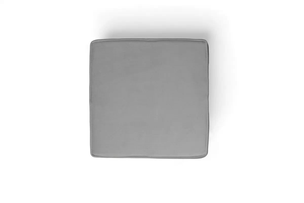 Podnožka ku kreslu Ušiak Vilano - šedý zamat Velluto 16 / Nohy Venge Podnozek do fotela Ušiak Vilano - šedý zamat Velluto 16 / Nohy Venge 