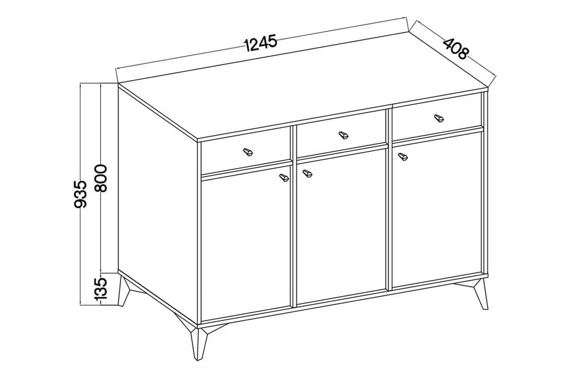 Komoda Lotina I 3F3S se zásuvkami 125 cm - písková béžová / zlaté nohy Komoda Lotina I 3F3S se zásuvkami 125 cm - béžová Pískový / zlaté Nohy