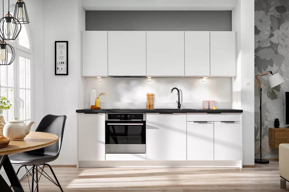 Spodní kuchyňská skříňka Ilandia D60.1 jednodveřová - bílý mat Skříňka kuchyňská spodní Ilandia D60.1 jednodveřová - bílý mat