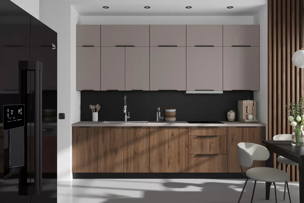 Kuchynská dolná skrinka Armonza 60ZL so zásuvkou pod umývadlo - orech Skrinka Kuchynská dolná Armonza 80ZL 1S z szuflada pod umývadlo - Orech