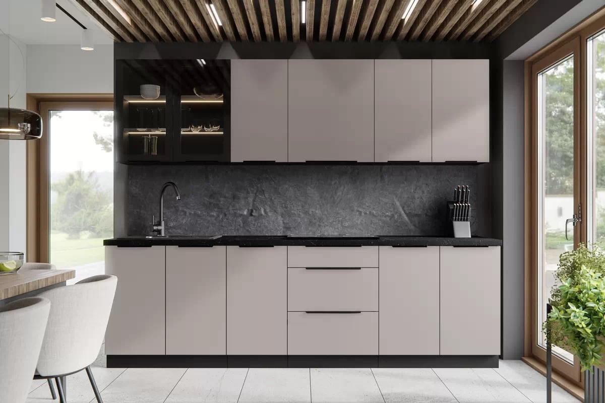 Kuchynská dolná skrinka Armonza 60ZL so zásuvkou pod umývadlo - kašmír Skrinka Kuchynská dolná Armonza 60ZL 1S z szuflada pod umývadlo - kašmír