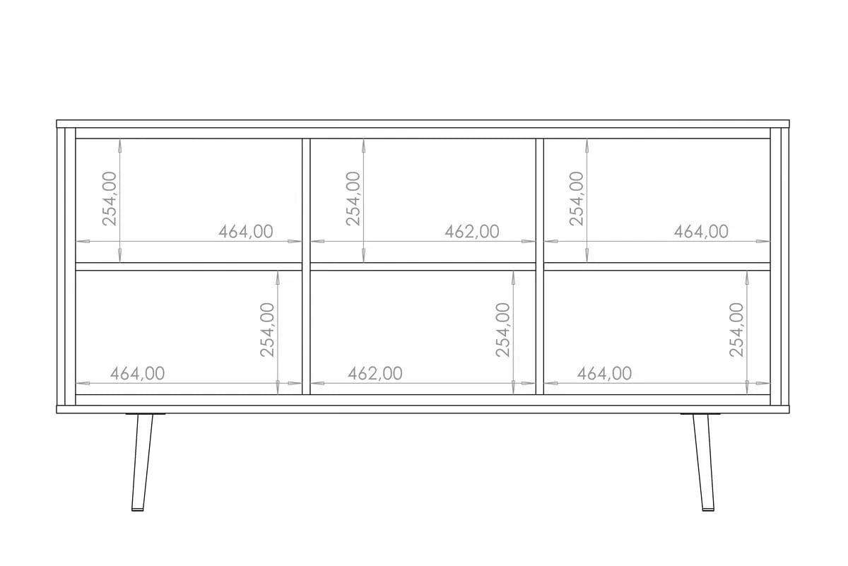 Komoda Unili 150 cm - černý grafit / zlaté detaily Komoda do obývacího pokoje Unili 150 cm - černá grafit / zlatá
