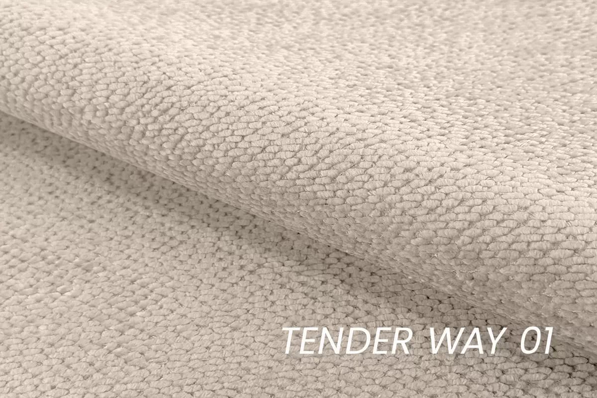 Rohová sedací souprava Finezal OTOL+2L - krémová látka Tender Way 01 Rohová sedací souprava do obývacího pokoje Finezal OTOP+2L - béžová šenil Tender Way 01 