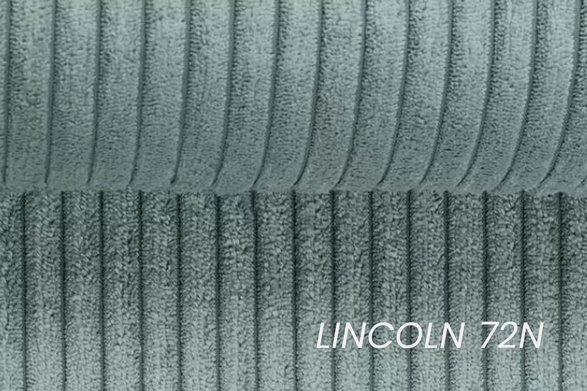 Rozkládací válenda s úložným prostorem Maciek levá - zelená Lincoln 72 Válenda/Postel rozkladany s úložným prostorem Maciek levá - zelená manšestr Lincoln 72