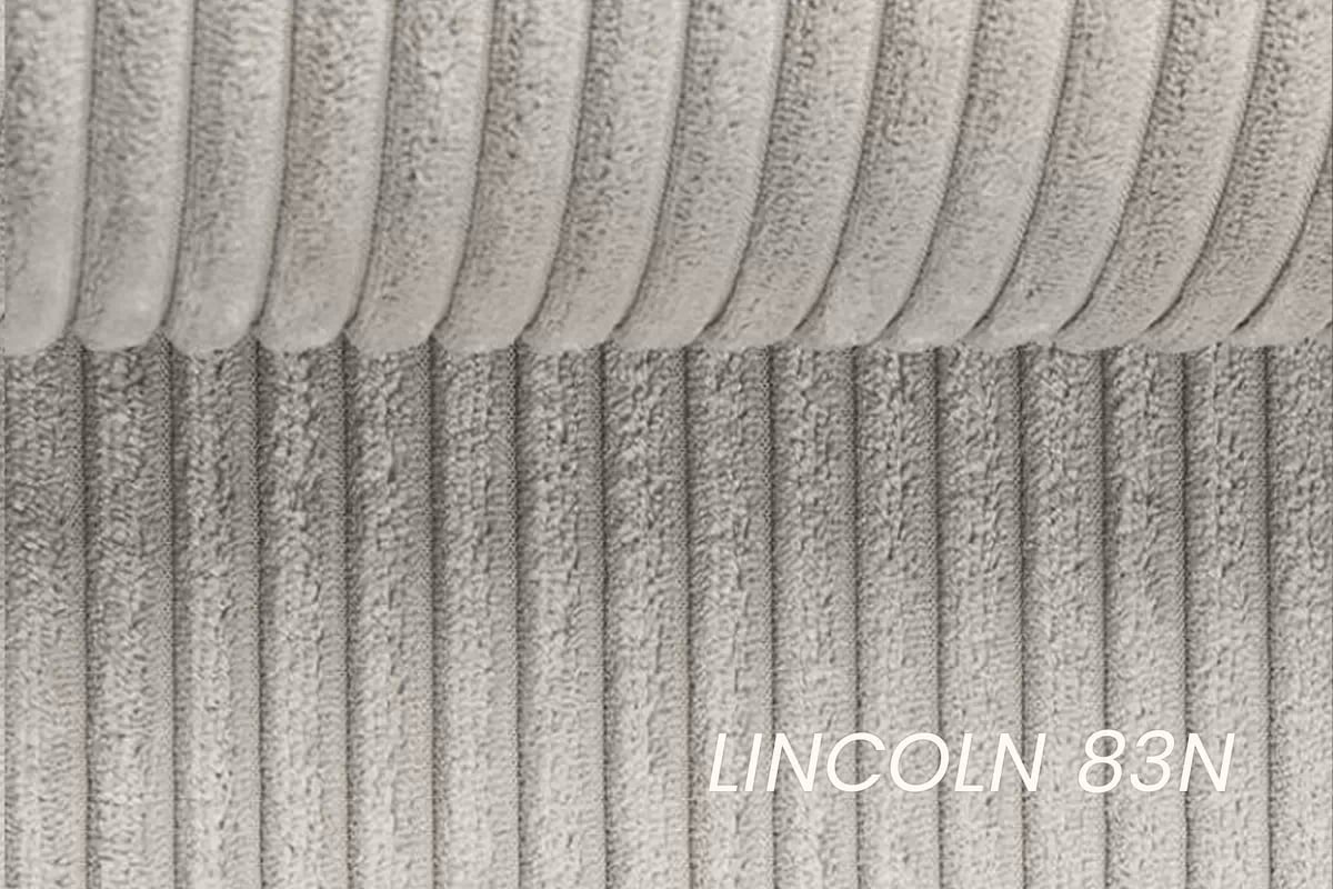 Válenda/Postel rozkladany Maciek levá - béžová manšestr Lincoln 83 Válenda/Postel rozkladany s úložným prostorem Maciek levá - béžová manšestr Lincoln 83