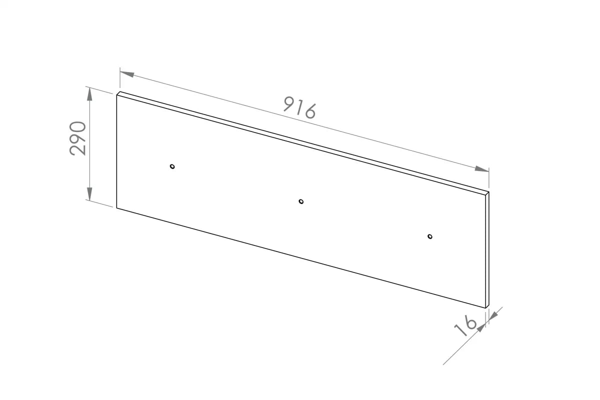 Panel Jowiza 18 pod polica 18W 19W - buk fjord Panel Jowiza 18 pod polica 18W 19W - buk fjord