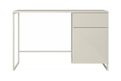 psací stůl Asha 120 cm z szuflada - kašmír / kašmírová Rošt psací stůl Asha 120 cm z szuflada - kašmír / kašmírová Rošt