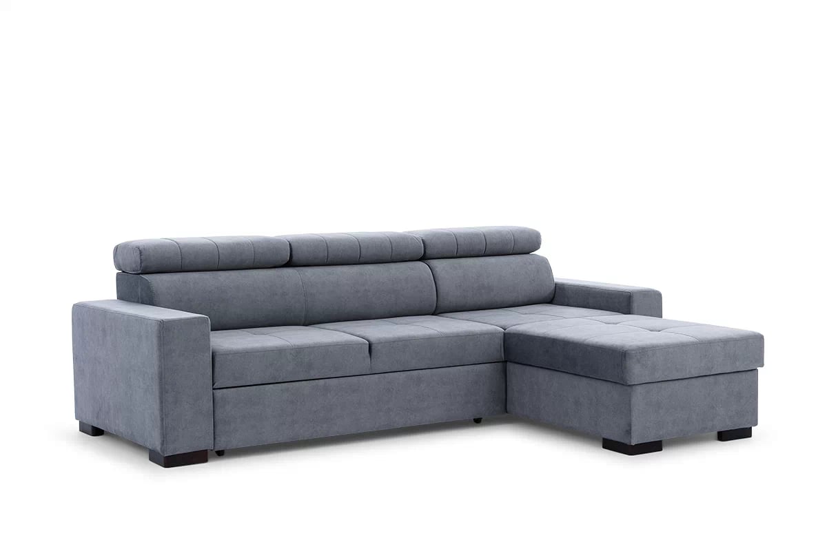 Univerzálna rozkladacia rohová sedačka Modeno Mini - ľavá / pravá  Rohová sedacia súprava s funkciou spánku Modeno Mini uniwersalny Ľavý/Pravý