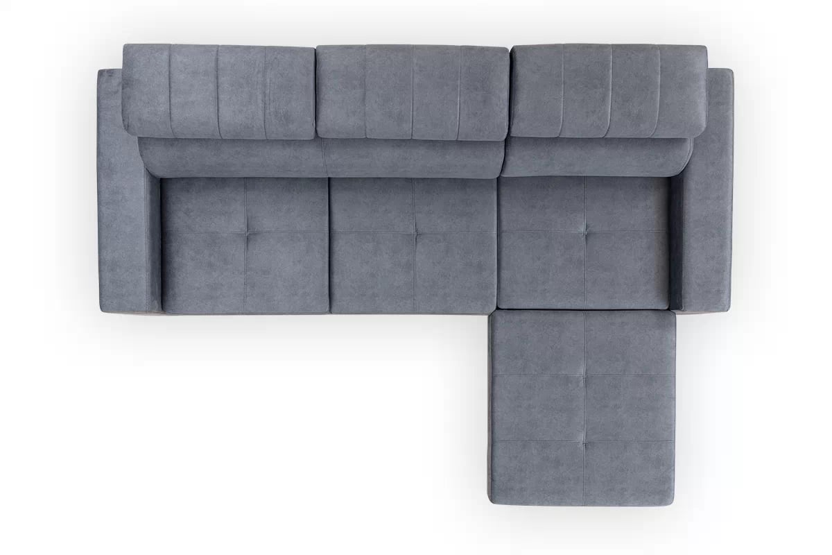 Univerzálna rozkladacia rohová sedačka Modeno Mini - ľavá / pravá  Rohová sedacia súprava s funkciou spánku Modeno Mini uniwersalny Ľavý/Pravý