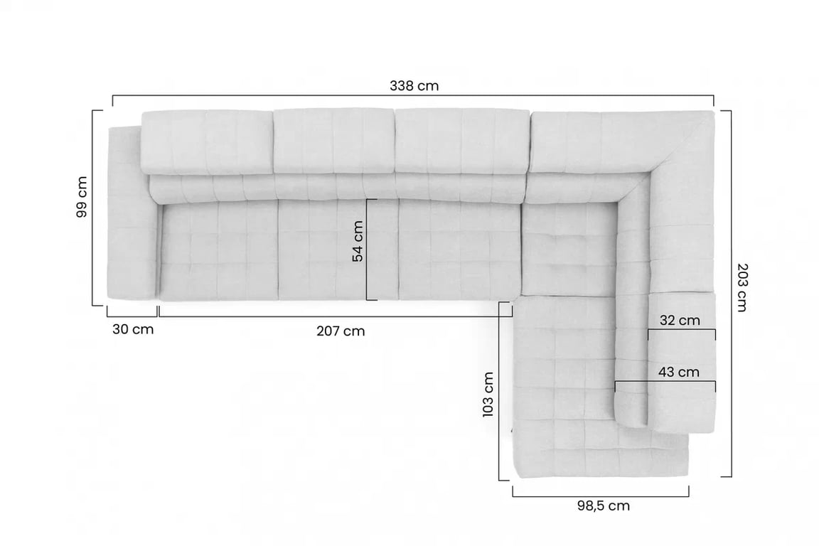 Colțar extensibil Dragonis Maxi stânga - grafit catifea hidrofobă Zetta 305 - Oferta limitata Naroznik rozkladany Dragonis Maxi stânga - grafit catifea hidrofobă Zetta 305