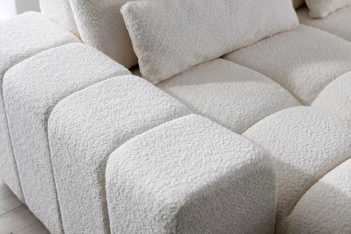 Rohová sedací souprava Magnelio L s elektricky výsuvným sedákem pravá - béžová Raven 22 Rohová sedací souprava Magnelio L z elektricky wysuwanym sedadlem