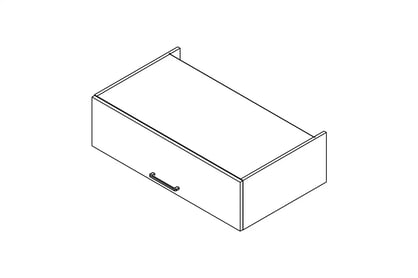 Skrinka Kuchynská závesná Kammono P2 SNO100/35N horná nad AGD