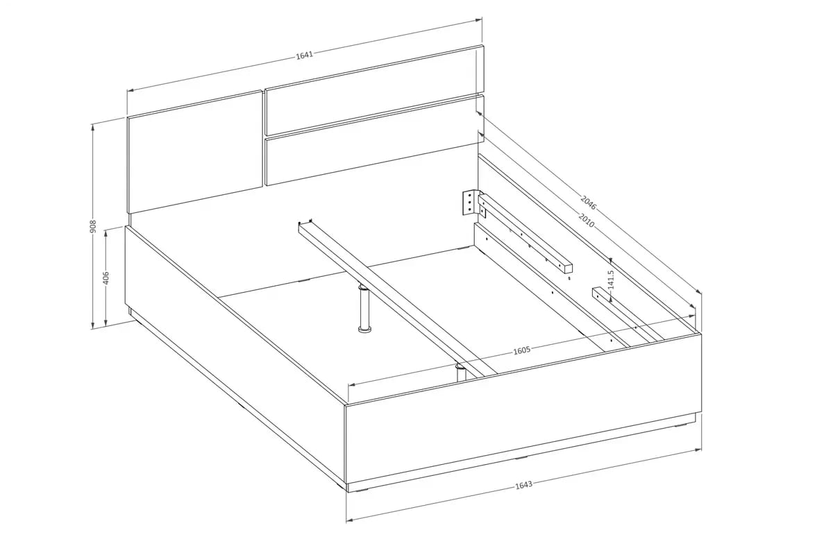 Postel s úložným prostorem Cross 160x200 cm – bílá / černá Postel Gramon 160x200 s úložným prostorem- bílá / černá