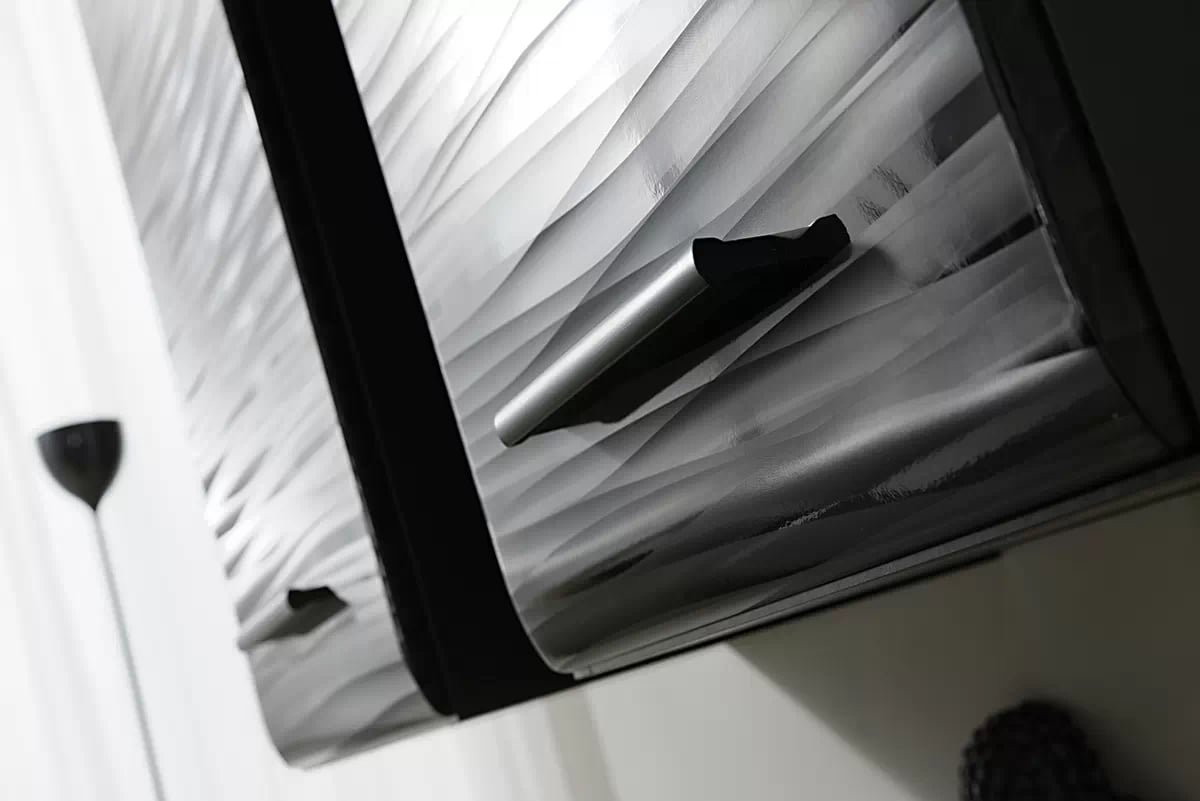 Obývacia stena Factor 4 - čierna Obývacia stena do obývacej izby Factor 4 - Čierny