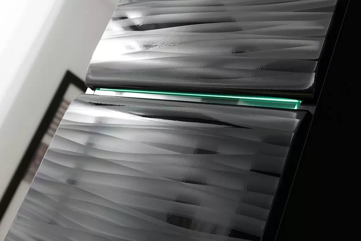 Obývacia stena Factor 4 - čierna Obývacia stena do obývacej izby Factor 4 - Čierny