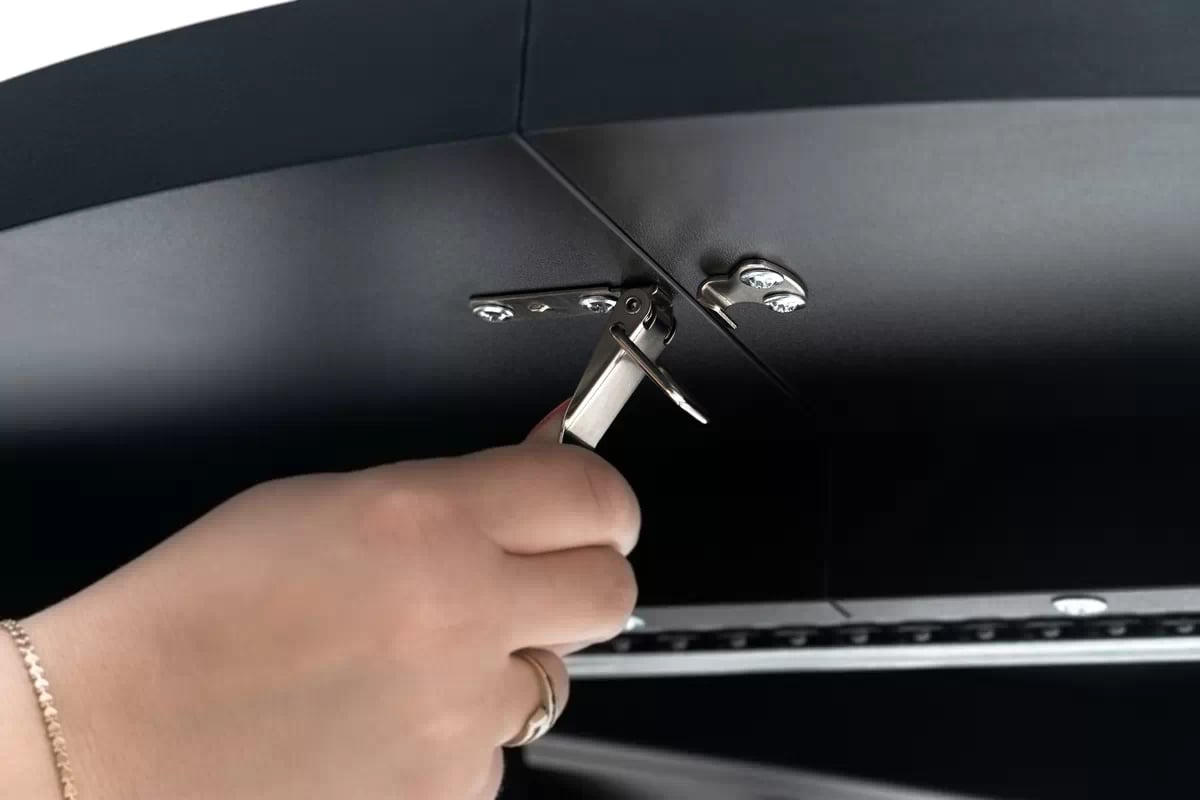 Rozkládací jídelní stůl Cedrus 95-150 cm Stůl Cedrus 95/150 cm loftový rozkladany