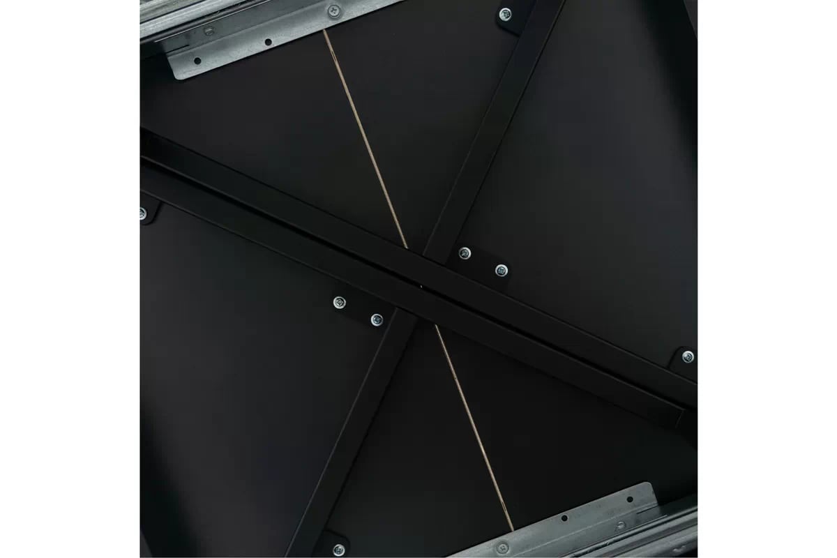 Rozkládací jídelní stůl Cedrus Rozeta 105-160 cm - dub estana / černá Stůl Cedrus Rozeta 105/160 cm loftový rozkladany - dub estana / černá