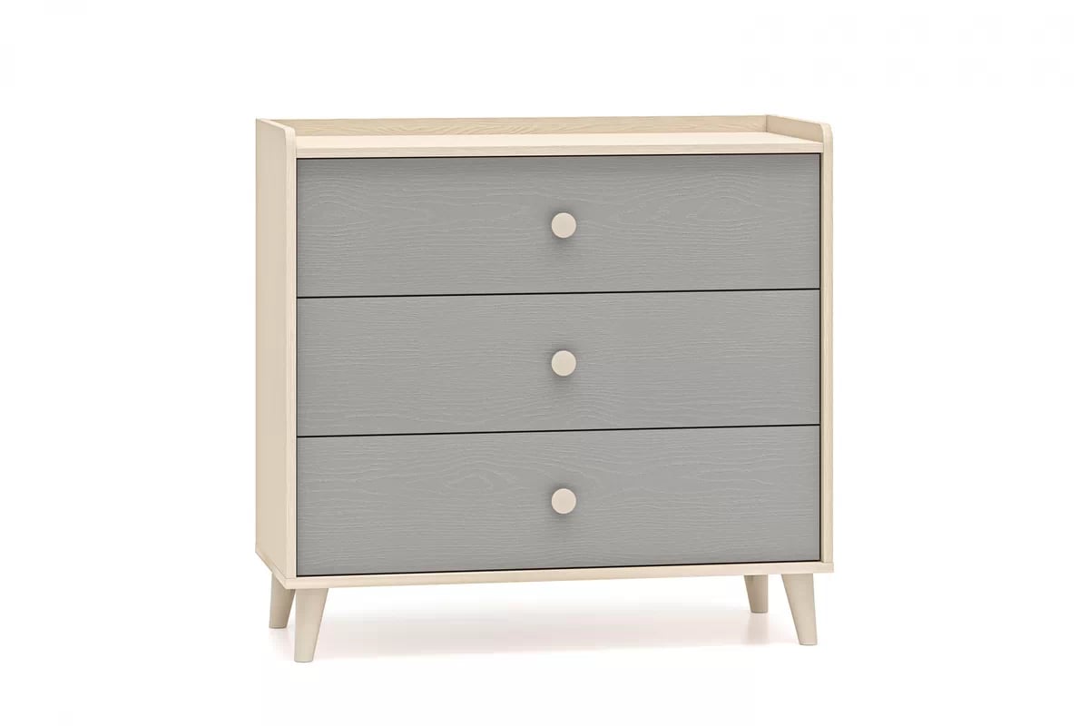 Komoda dziecieca Marla 90 cm so zásuvkami - piasek pustyni / šedý pallad - Limitovaná ponuka expozície Komoda dziecieca Marla 90 cm so zásuvkami - piasek pustyni / šedý pallad - Limitovaná ponuka expozície