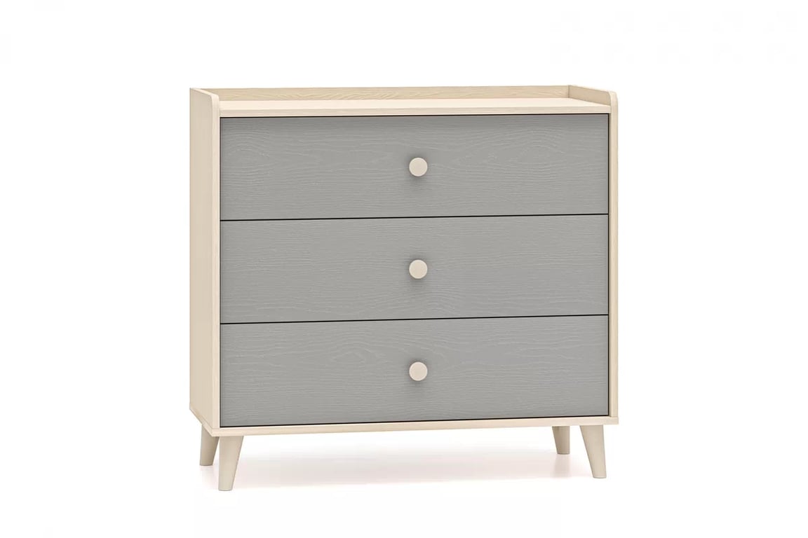 Komoda dziecieca Marla 90 cm se zásuvkami - piasek pustyni / šedá pallad - Omezená nabídka z expozice Komoda dziecieca Marla 90 cm se zásuvkami - piasek pustyni / šedá pallad - Omezená nabídka z expozice