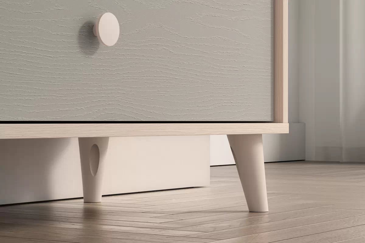 Komoda dziecieca Marla 90 cm so zásuvkami - piasek pustyni / šedý pallad - Limitovaná ponuka expozície Komoda dziecieca Marla 90 cm so zásuvkami - piasek pustyni / šedý pallad - Limitovaná ponuka expozície