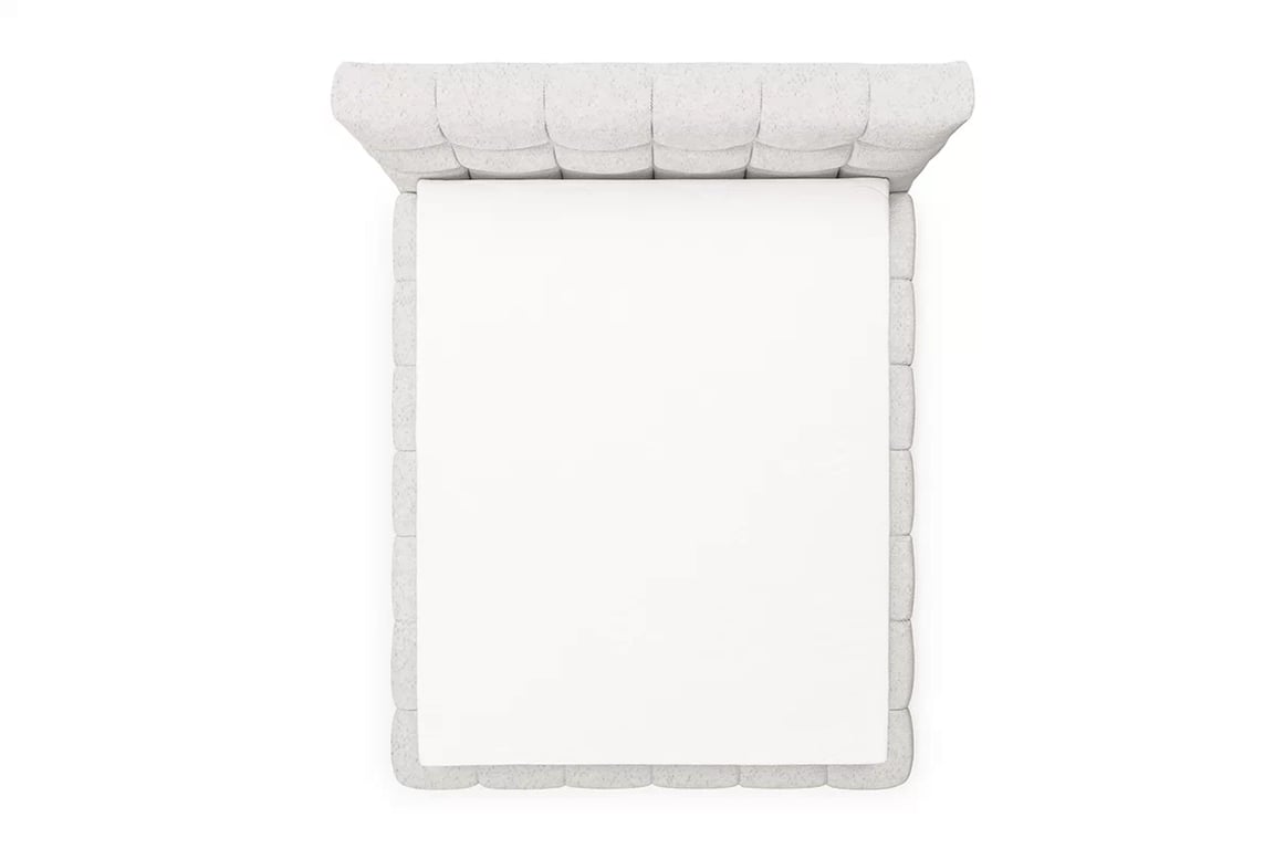 Postel pro ložnice Magnelio 180x200 s úložným prostorem- béžová boucle Raven 22 Postel pro ložnice Magnelio 180x200 s úložným prostorem- béžová boucle Raven 22