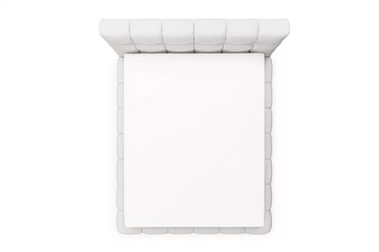 Čalouněná postel Magnelio 160x200 s úložným prostorem - béžová snadno čistitelná látka Leo 03 Postel pro ložnice Magnelio 160x200 s úložným prostorem- béžová potahová látka snadno čistitelný Leo 03