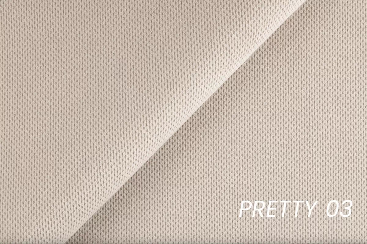 Rozkladacia rohová sedacia súprava Nardo Maxi pravá - béžový plyš Pretty 03 Rohová sedacia súprava Nardo Maxi s funkciou spánku pravá strana - béžový plusz Pretty 03 