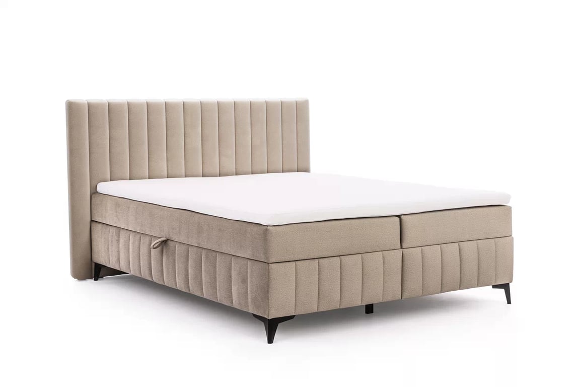 Kontinentálna posteľ Verona 180x200 s úložným priestorom Boxspring posteľ Verona 180x200 s úložným priestorom 